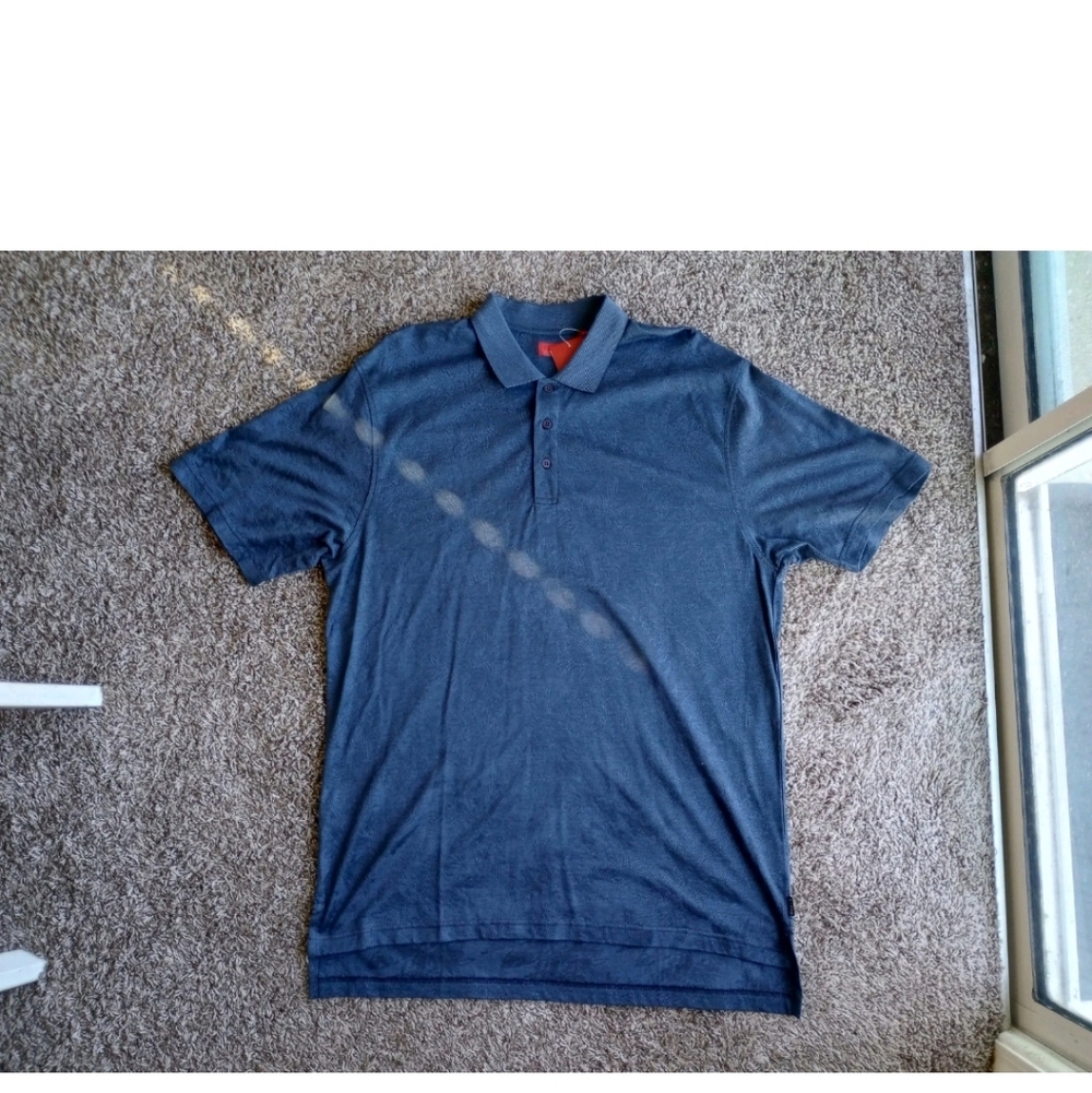 Izod Luxury Sport Golf Blue Cotton Polo Size XL Tall NWT
